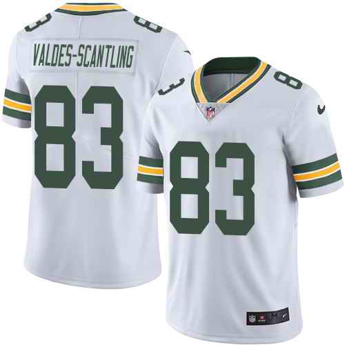 Nike Men & Women & Youth Packers 83 Marquez Valdes Scantling White NFL Vapor Untouchable Limited Jersey,We sell and wholesale Nike Men & Women & Youth Packers 83 Marquez Valdes Scantling White NFL Vapor Untouchable Limited Jersey on line form chian!